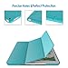 JETech Case for iPad (9.7-Inch, 2018/2017 Model, 6th/5th Generation), Smart Cover Auto Wake/Sleep (Blue)