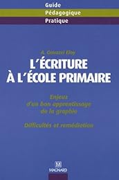 L' écriture à l'école primaire
