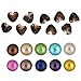 MilkyWay Freshwater Cultured Love Wish Pearl Oyster with Round Pearl Inside for Pearl Gift Fun for Children Family Friends Party Pearl (7-8mm, 10PC)