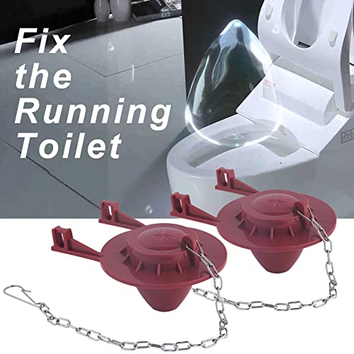 Toilet Flapper Replacement Kit, 2inch Toilet Stopper Flush Valve Seal