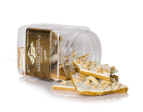 Tara's Gourmet Small Batch Old Fashioned White Cashew Toffee -- Made With Real Butter & Cream - Thumbnail 2