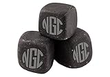Personalized Man Cave Gift, Engraved Whiskey Stones, Custom Whiskey Rocks, Chill Stones for Him, Monogrammed - BWS02