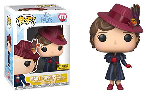 Funko POP! Disney: Mary Poppins Returns - Mary Poppins [with Umbrella] #470 - Hot Topic Exclusive!