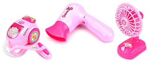 Lil Sweet Household Pretend Play Battery Operated Toy Home Appliances Play Set w/ Accessories