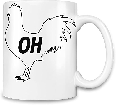 Oh Cock Funny Unique Coffee Mug | 11Oz| High Quality Ceramic Cup| The Best Way To Surprise Everyone On Your Special Day| Custom Mugs By Bang Bangin