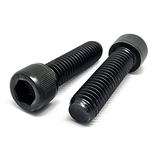 (7) 3/824 x 11/4" Allen Socket Head Cap Screws Alloy Bolts Black