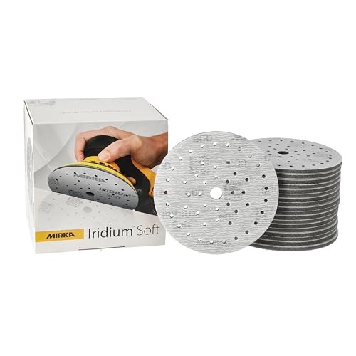 Mirka sanding discs Iridium Soft 150 mm P600 Hook & Loop 20 pcs