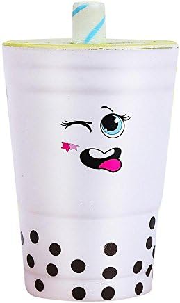 Ounice Soft Stress Reliever Toys, Jumbo Squishy Cute Milk Cups Cream Scented Squishies Slow Rising Squeeze Toys Cure Gifts for Kids Adults