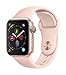 Apple Watch Series 4 (GPS, 40MM) - Gold Aluminum Case with Pink Sand Sport Band (Renewed)