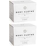 Cora Bamboo Feminine Wipes (2 boxes; 36 count total) Plant-based moisturizers and essential oils.