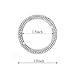 Thor-Ind Bling Crystal Push Start Stop Button Cover Trim Ring for Mercedes-Benz C class CLA GLC GLA 2015-up