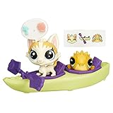 Littlest Pet Shop City Rides Cat and Fish Kayak