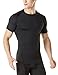 Tesla TM-MUB03-KLB_Large Men's Short Sleeve T-Shirt Cool Dry Compression Baselayer MUB03