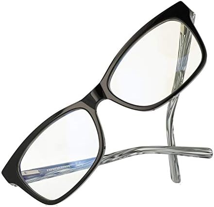 Blue Light Blocking Computer Gaming Glasses Anti Glare UV Protection Rectangle Eyeglasses By Magic Jing For Men And Women