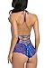 Avidlove Women Sexy Lingerie Teddy One Piece Lace Halter Babydoll Bodysuit Blue M