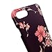 Noctilucent Floral Pattern, Amesica for iPhone 7 Case, iPhone 8 Case, [Perfect Fit], Flex Hybrid PC Material Protective Case Cover for Apple iPhone 7 / iPhone 8 - (4.7 inch)