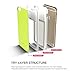 iPhone 6s Plus Case, DesignSkin [Slider] [Sliding Card Slot] Extreme Heavy Duty 3-Layer Bumper Protection Wallet Cover with Card Holder for iPhone 6s Plus (2015) / iPhone 6 Plus (2014) - Lime Green