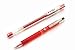 PILOT Hi-Tec-C Slim Knock 0.4 mm Gel Ink Pen, Red Ink (LHS-20C4-R)
