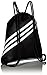adidas Unisex Burst Sackpack, Looper White/Black, ONE SIZE