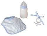 Corolle Sky Baby Doll Feeding Bottle and Bib Set