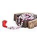 OVALBUY 108 Hand Knotted 6mm Colored Stone Beads Tibetan Buddhist Prayer Japa Mala for Meditation