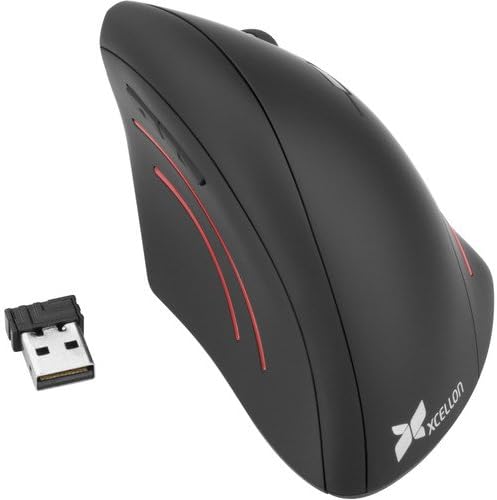 Xcellon MWO-EV6 Wireless Ergonomic Vertical Mouse