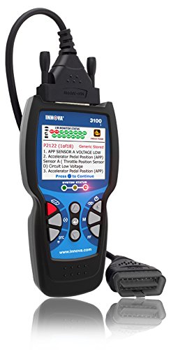 Innova 3100j Diagnostic Code Reader / Scan Tool with ABS and SRS for OBD2 Vehicles