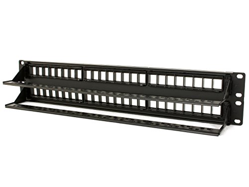 2U High-Density Blank Patch Panel - 48 Port