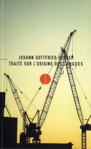 Traité sur l'origine des langues