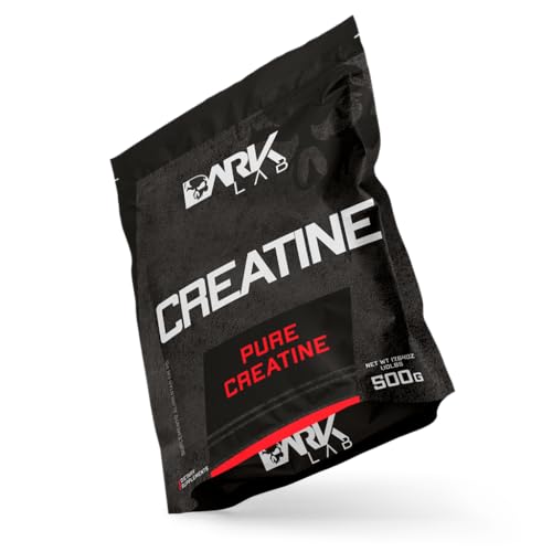 Creatina Pura 500g Dark Lab Monohidratada 100% de Pureza, Sem Sabor