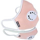 Vogmask Orange C2V Organic Cotton / N99 / Carbon Filter / Dual Exhale Valve / LARGE (over 120 lbs)