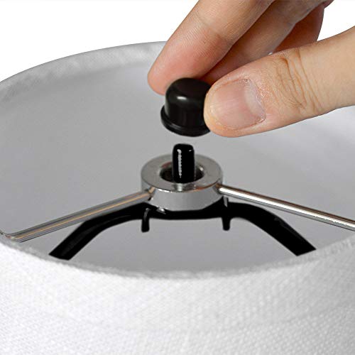 8" Lamp Shade Harp Holder and E26 Light Base UNO Fitter Adapter