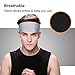 EasYoung Headbands for Men, 6/3/2 Pack Sweat Bands Headbands Men's Sport Cooling Headbands for Running, Crossfit, Working Out and Performance Stretch Guys Hairbands.
