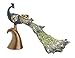 Deco 79 Poly-Stone Peacock, 10 by 8-Inch
