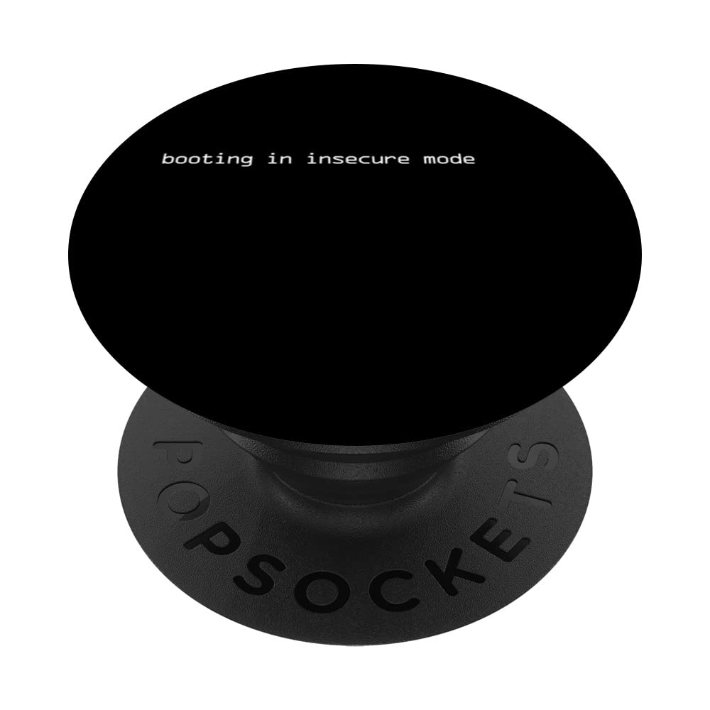 Introvert Booting In Insecure Mode PopSockets Swappable PopGrip