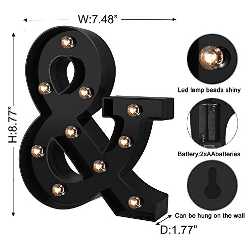 1 YOUZONE+Alphabet+Numerals+Decorative+Birthday