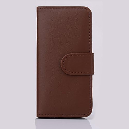 iPhone 6 Case,Soft Genuine Leather Stand Feature,Drop Protection and Scratch-resistant Protective Shell for iPhone 6 / 6S 4.7 Inch Brown