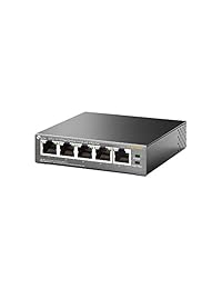 TP LINK Switch de sobremesa con 5 puertos 10 100 Mbps 4 puertos PoE tl sf1005p