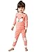UniFriend Premium Little Girls,Boys 2 Piece Pajama Set Pink Fox US 4~5Y/Asia 120 (KGSR02)