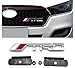 Brand New JDM TRD CHROME Metal TRD Front Grille Grill Badge Emblem