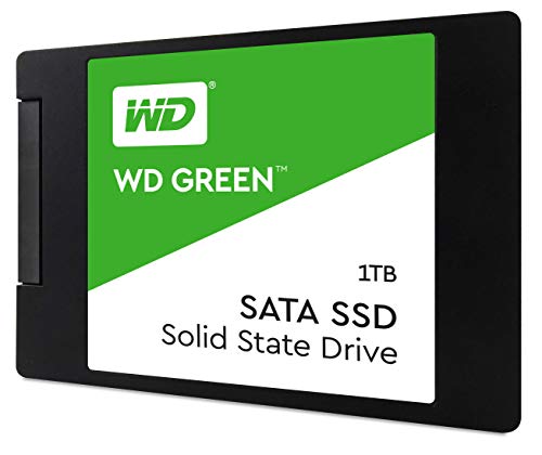 western digital 1tb wd green internal pc ssd unidad de estado sólido - sata iii 6 gb / s, 2.5 