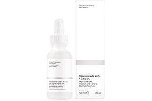 THE ORDINARY Niacinamide 10% + Zinc 1% Serum for Face - Pore Reducer + USA Skin Care (30ml)