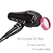 Wazor Ionic Lightweight Hair Dryer 1875W Ceramic Powerful Blow Dryer Pro AC Motor for Quick Drying, 2 Speed / 3 Heat Settings, Concentrator