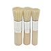 WonBuss 3Pcs Stencil Brushes Set, Art Crafts Paint Brush with Pure Natural Hog Bristle