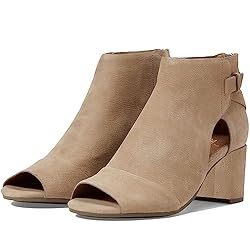 MOOMMO Women Open Toe Booties Sandals Heeled Cutout