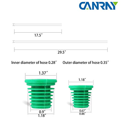 Sink Soap Dispenser Extension Tube Kit (40 Inch) with Check Valve for