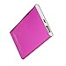 Muxika Ultrathin 12000mAh Portable USB External Battery Charger Power Bank (Hot Pink)