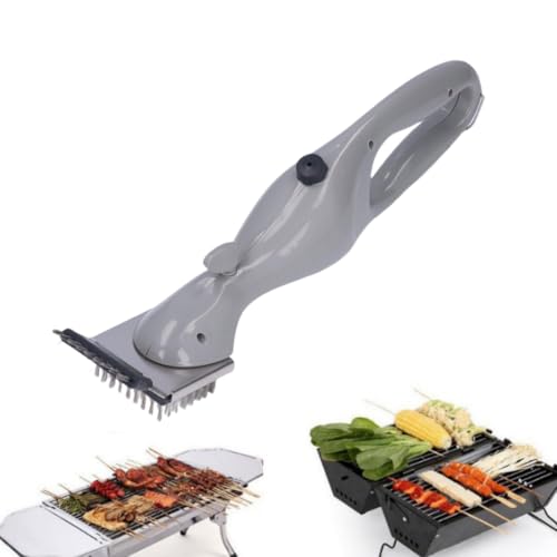 Grill Brush, Grill Brush Stainless Steel ABS Cleaning Ergonomic Design Manual Grill Scraper for Cleaning as, Ceramics