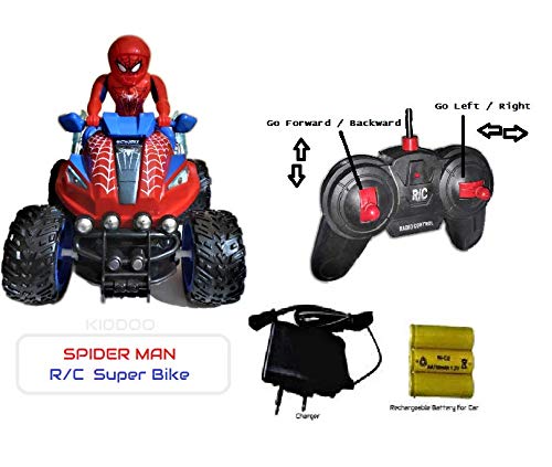 spiderman remote control bike