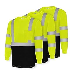 Uno Mejor High Visibility Shirts for Men Class 3 Hi